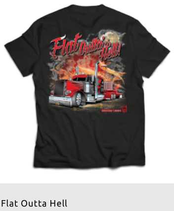 Flat out of Hell T-Shirt